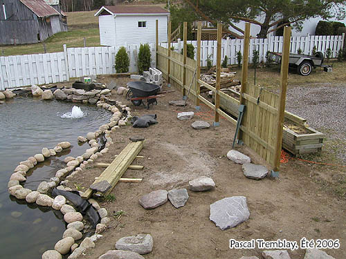 Conseils de construction d'un Jardin d'eau - Construction bassin extérieur étang de jardin