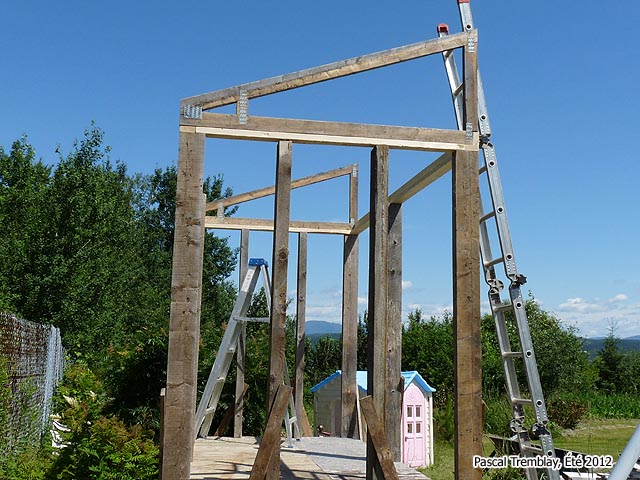 Shed à bois - Plan de shed à bois - Construire une shed à bois