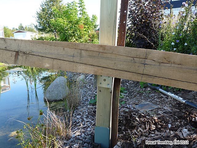 Pont pour tang ou ruisseau en arc en bois - Projet de menuiserie facile  faire