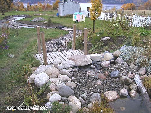 Construire un ruisseau filtrant Plan - Pierres de rivire pour bassin et ruisseau