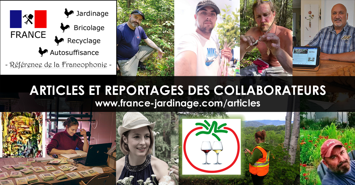 Jardinage Belgique France - Articles des collaborateurs