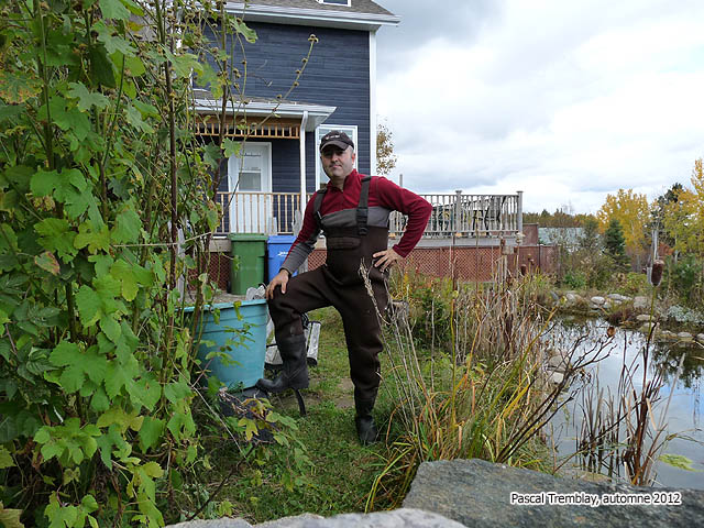 Waders pour bassin - Entretien d'un étang - entretien plan d'eau jardin d'eau - entretien bassin extérieur