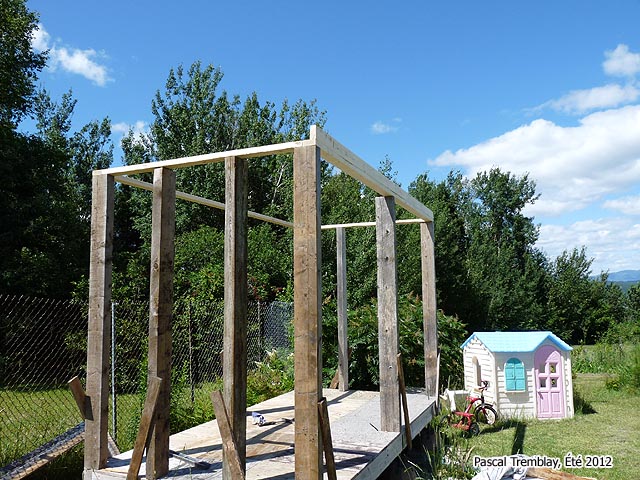 Construire remise à bois - Plan d'abri à bois