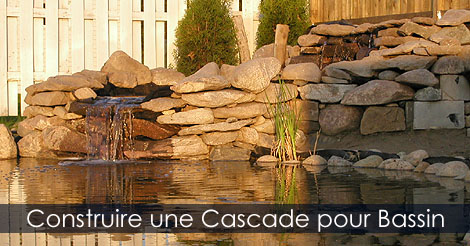 Guide d'aménagement d'une Cascade en pierre pour bassin de jardin - Plan et étapes de construction d'une cascade en pierre