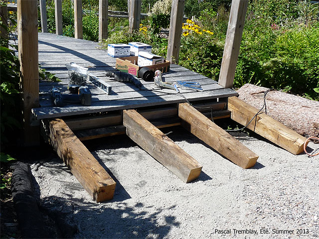 Construction Pont Arqué - Photos de Pont Arqué - Guide pour construire un pont de bassin en bois