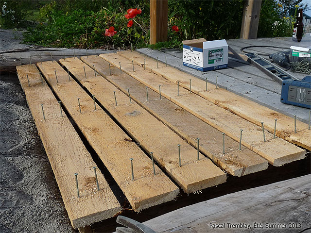 Construire le Tablier d'un Pont de jardin en bois - Guide de construction d'un pont de jardin en bois