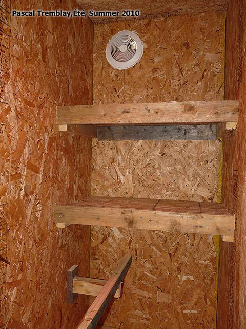 Poulailler construire hiver - Fan ventilateur pour poulailler - Aménager Poulailler