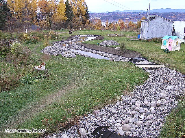 Les ruisseaux au Jardin - Construction de ruisseaux de Jardin - lit de ruisseau