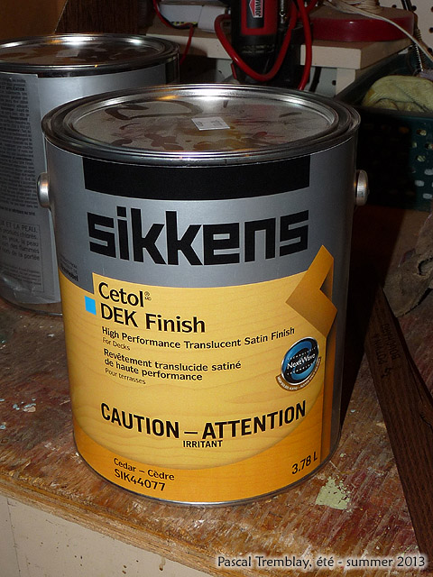Sikkens Cetol Dek Finish - Revêtement de haute performance - SIK44077 - teinture pour bois